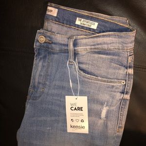 Kensie Effortless Skinny Crop Jeans